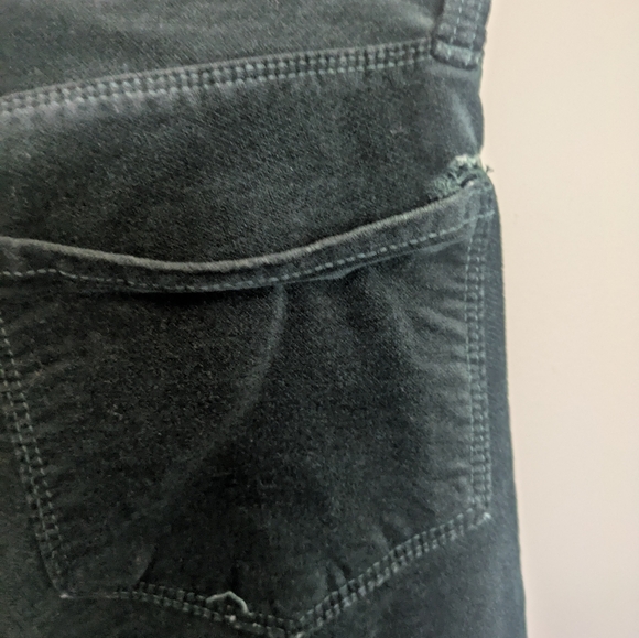 L'AGENCE Velvet Marguerite Skinny Pants Evergreen 25 - Picture 5 of 11